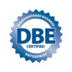 DBE certified badge